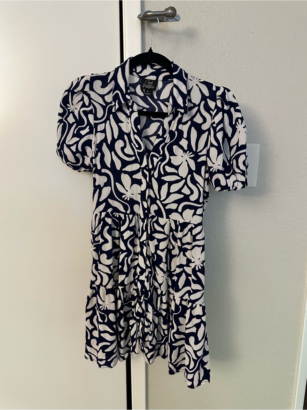Oak & Trellis Floral Mini Dress Size XS